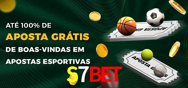S7Bet Ate 100% de Aposta Gratis